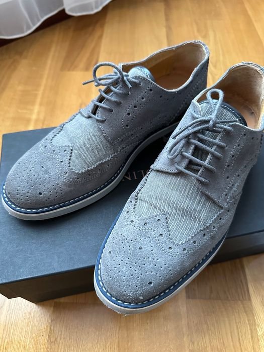 Мужские Karlo Pazolini Туфли Серый Натуральная