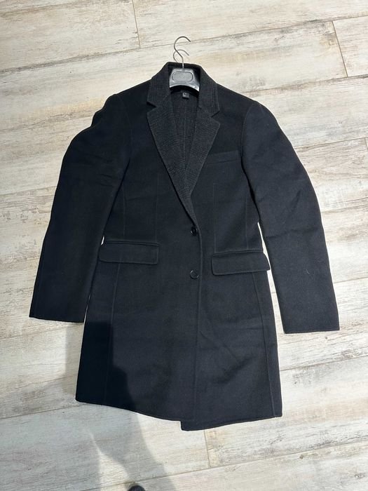 Uomo DKNY Cappotto Nero Cotone