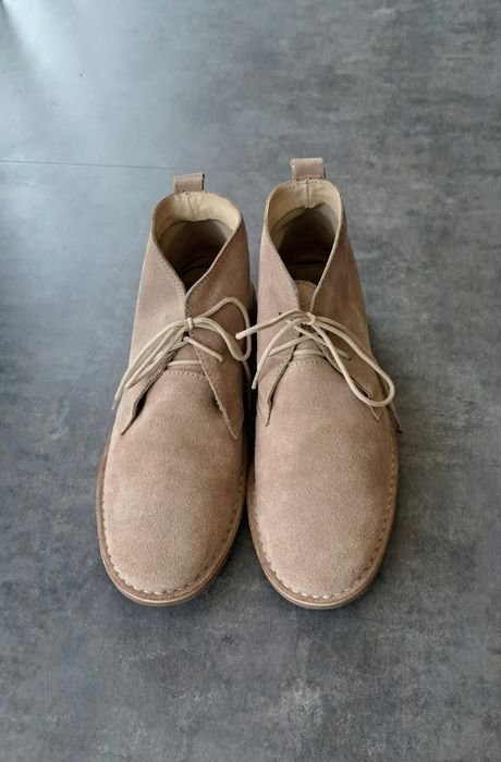 Uomo Kurt Geiger Stivali Beige Suede 42