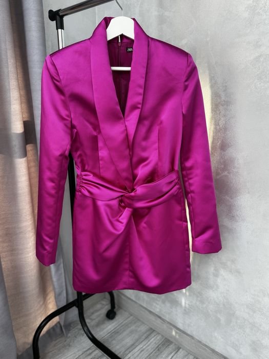 Women Zara Dress Fuchsia 34