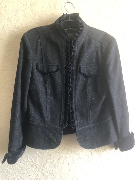 Femme Luisa Cerano Veste Grise Velours M