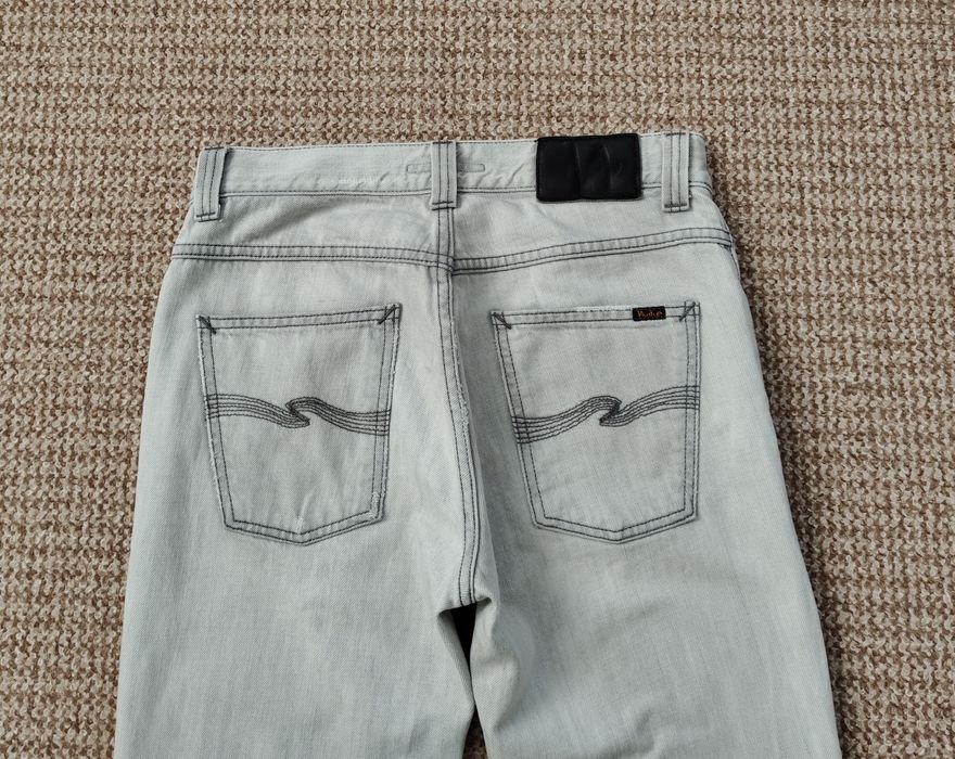 Men Nudie Jeans Slim Fit Grey Denim 30