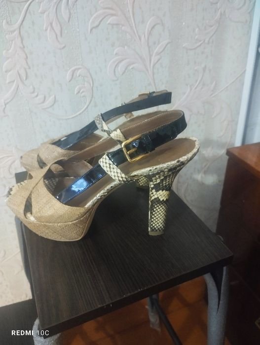 Donna Dolce & Gabbana Tacchi Marrone Pelle 41