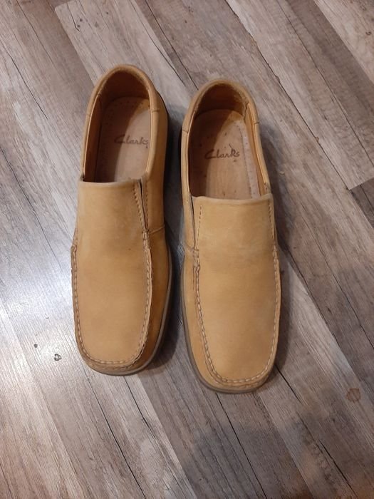Homme Clarks Talons Cuir 42