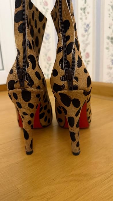 Femme Christian Louboutin Bottines Cuir 23,5 cm