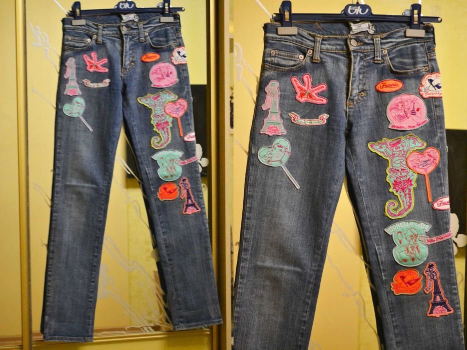 Femme Frankie Morello Jeans Bleu