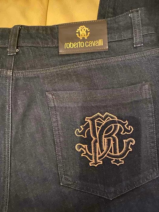Herren Roberto Cavalli Jeans Marineblau Denim 30