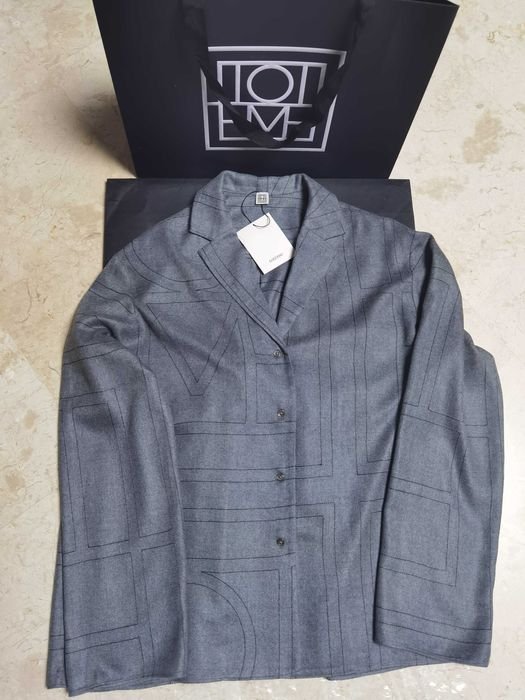 Femme Toteme Costume Pyjama Gris Coton 32