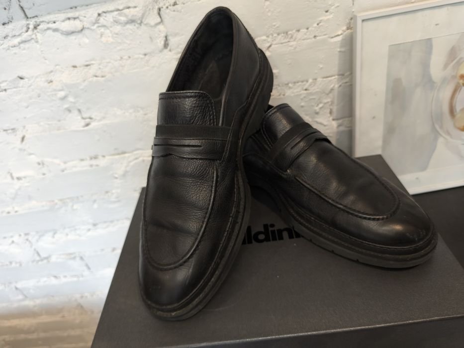 Мужские Baldinini Лоферы Чёрные 45