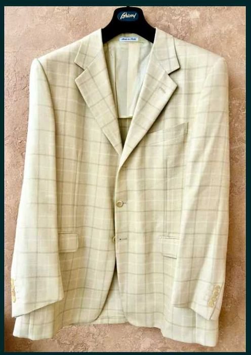 Женский Pal Zileri Пиджак Светло-палевый Хлопок 56