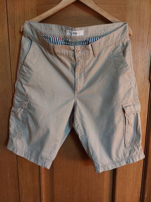 Мужские Brax Шорты-карго Серый 50