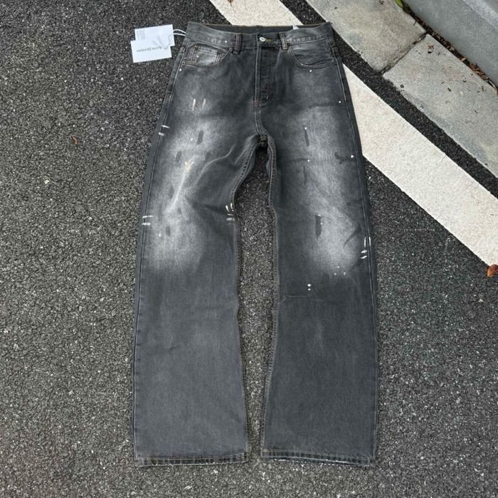 Unisex Acne Studios Jeans Schwarz