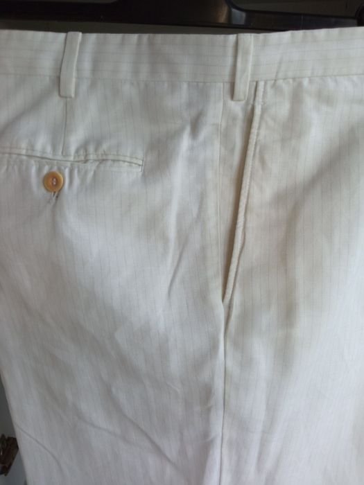 Женские Brioni Брюки Бежевые Хлопок Другой