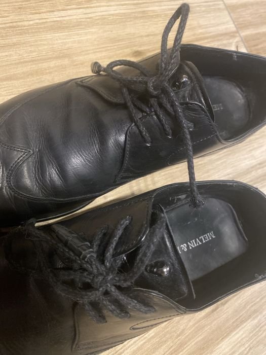Homme Melvin & Hamilton Talons Noir Cuir 44