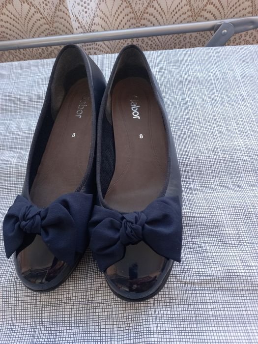 Женские Gabor Туфли Синего Цвета Шкіра 40.5