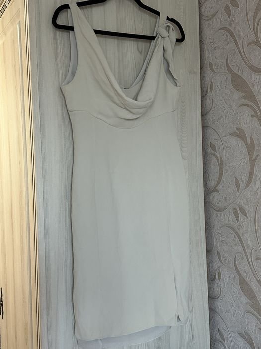 Femme Armani Robe Ivoire Soie M