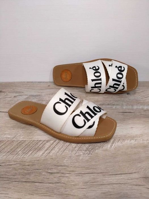 Donna Chloe Ciabatte Bianche 39