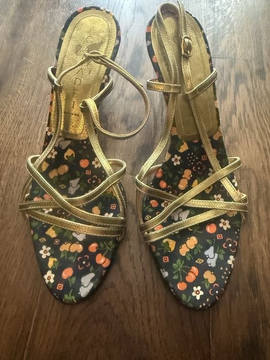 Donna Casadei Sandali Oro Pelle 36