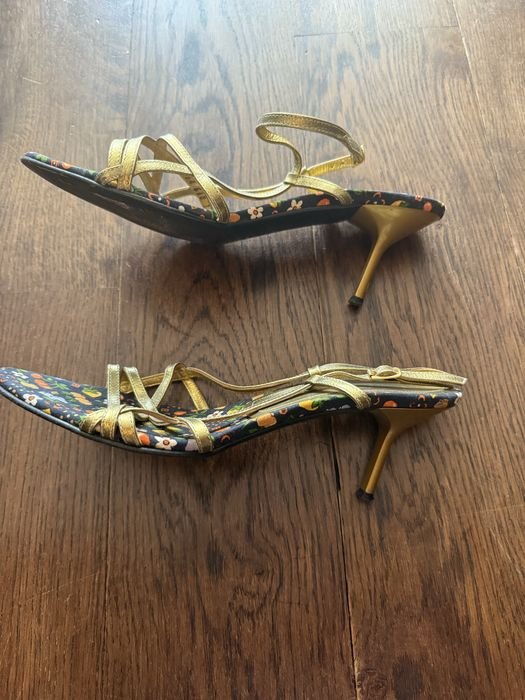 Donna Casadei Sandali Oro Pelle 36
