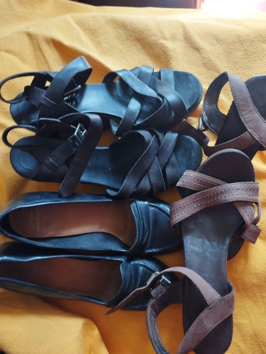 Женские Timberland Туфли Коричневый Кожа 40