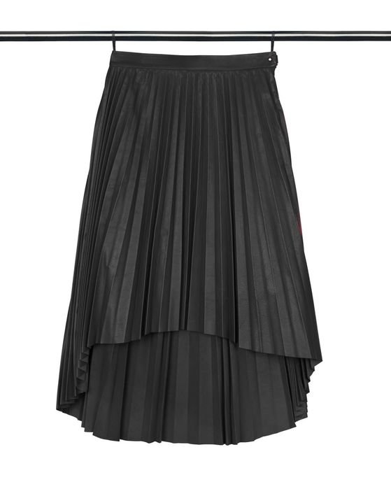 Женская Isaac Sellam Юбка Чёрная Кожа