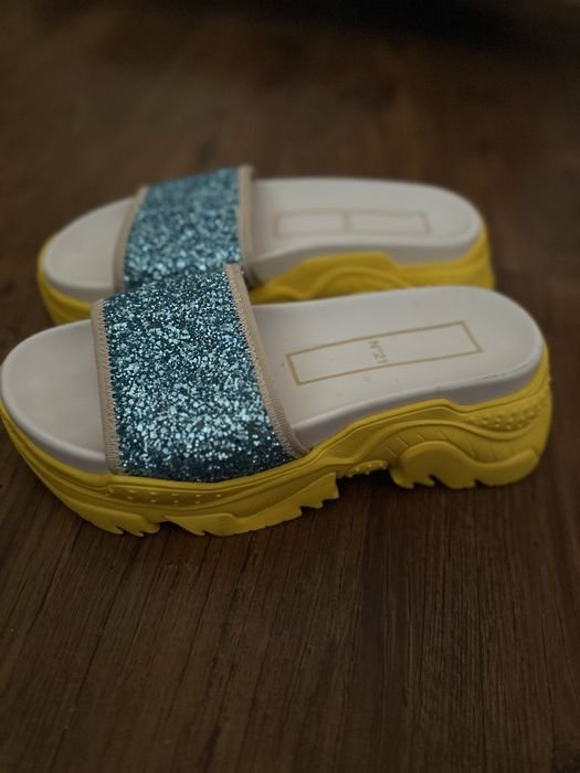 Женские N21 Шлепанцы Жёлтые 40.5