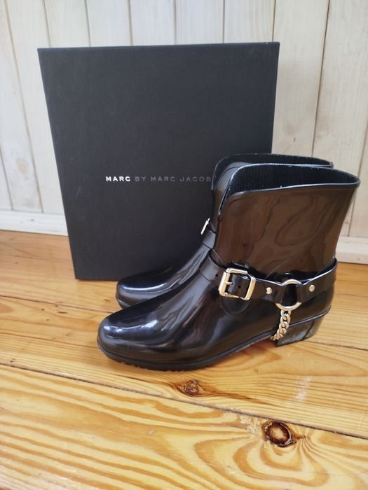 Women Marc Jacobs Rubber Boots Black Other 39