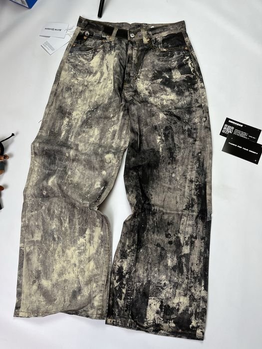 Herren Acne Studios Jeans Schwarz