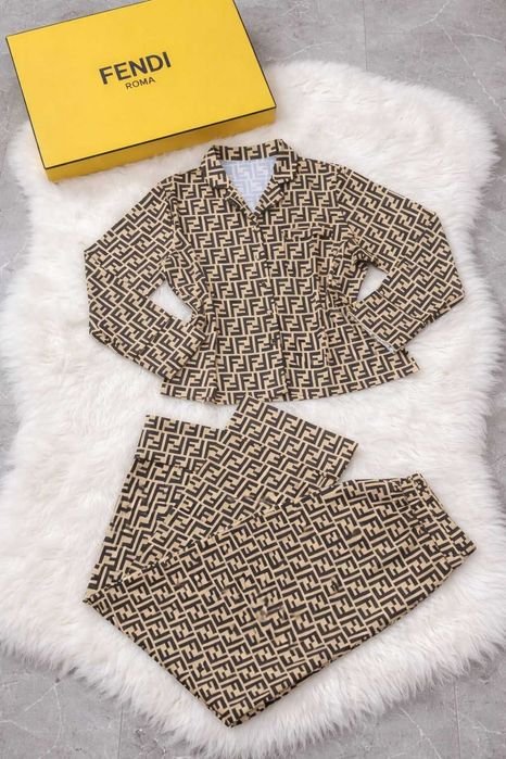Femme Fendi Pyjama Jaune Autre Matériau 48
