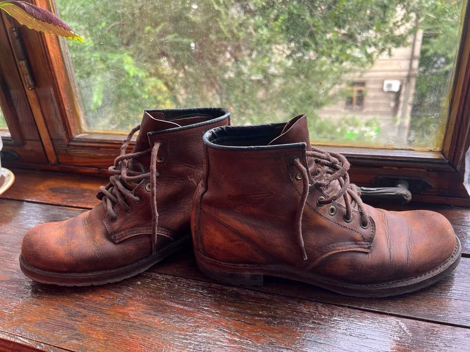 Homme Red Wing Bottes Marron Cuir 41