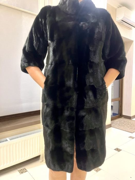 Femme Alberta Ferretti Manteau en Fourrure Noir 38