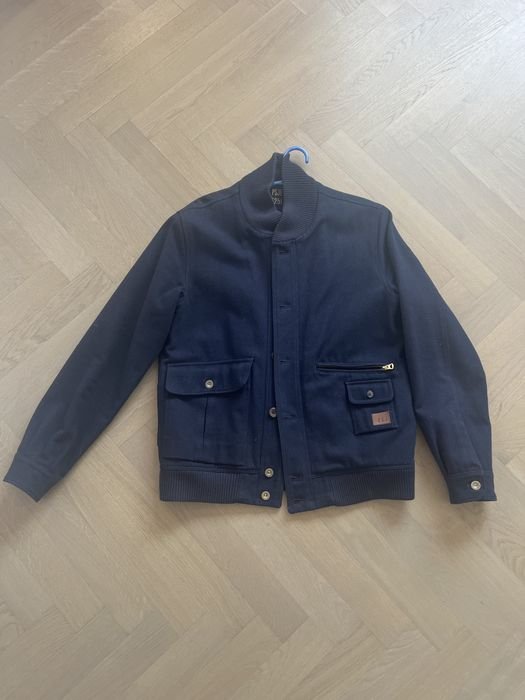 Uomo Paul Smith Giacca Blu Navy Lana M