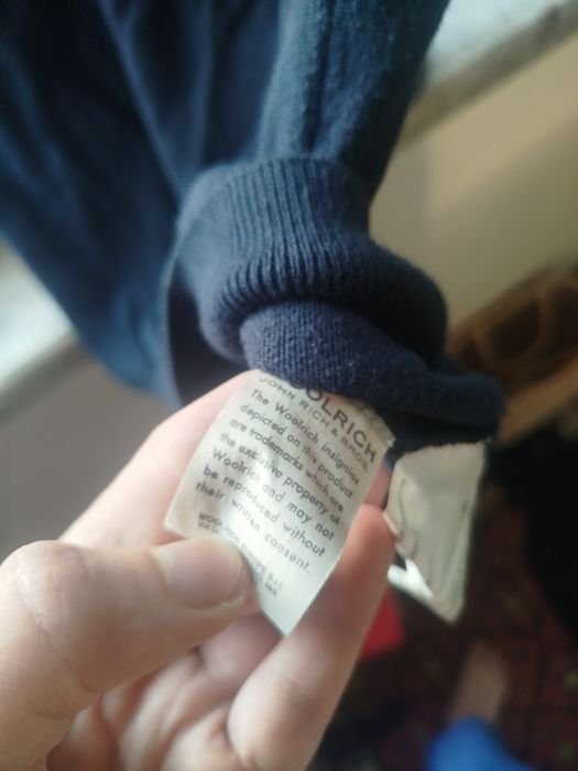 Женский Woolrich Жилет Тёмно-синий Хлопок 38