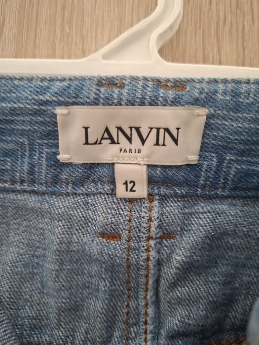 Herren Lanvin Jeans Marineblau Denim Andere