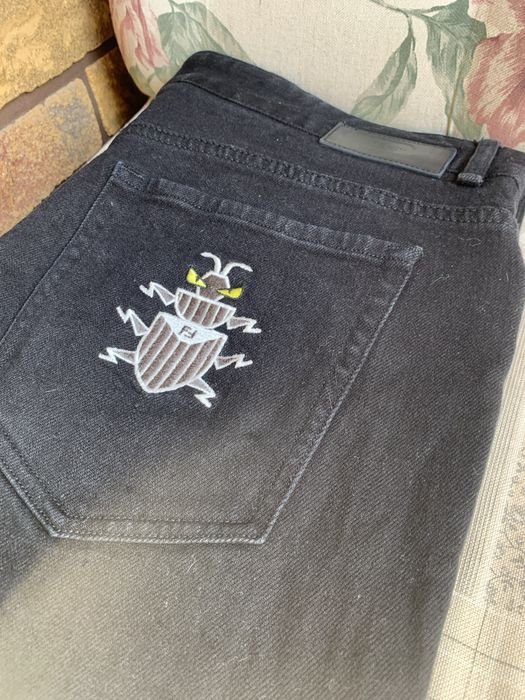 Femme Fendi Jeans Noir  