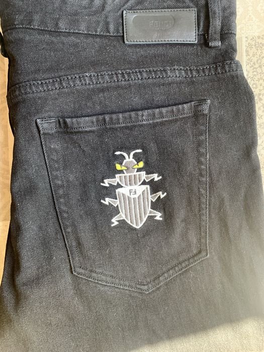 Femme Fendi Jeans Noir  
