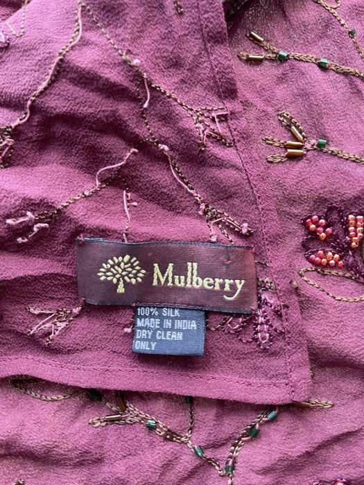 Унисекс Mulberry Шарф Шелк