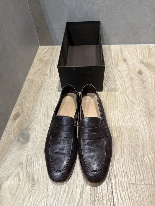 Uomo Doucal’s Mocassini Marrone Pelle 43