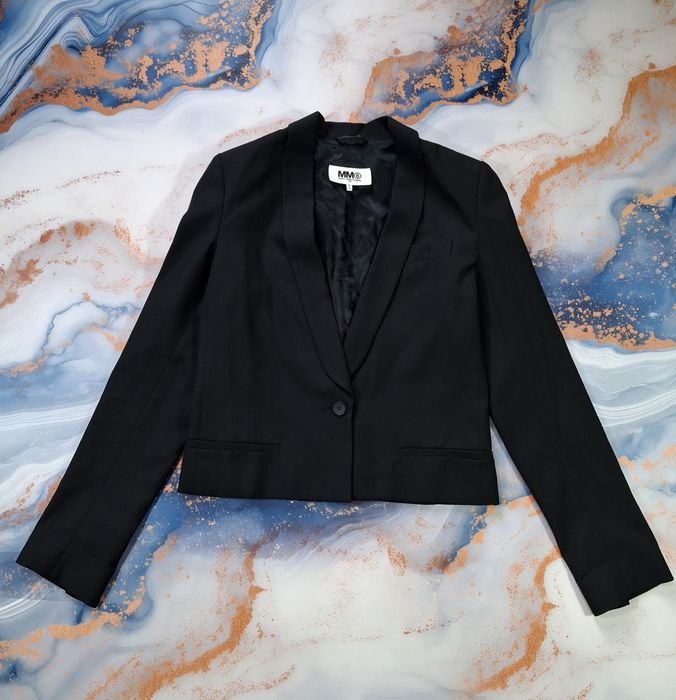 Женский Maison Martin Margiela Пиджак Чёрный 38