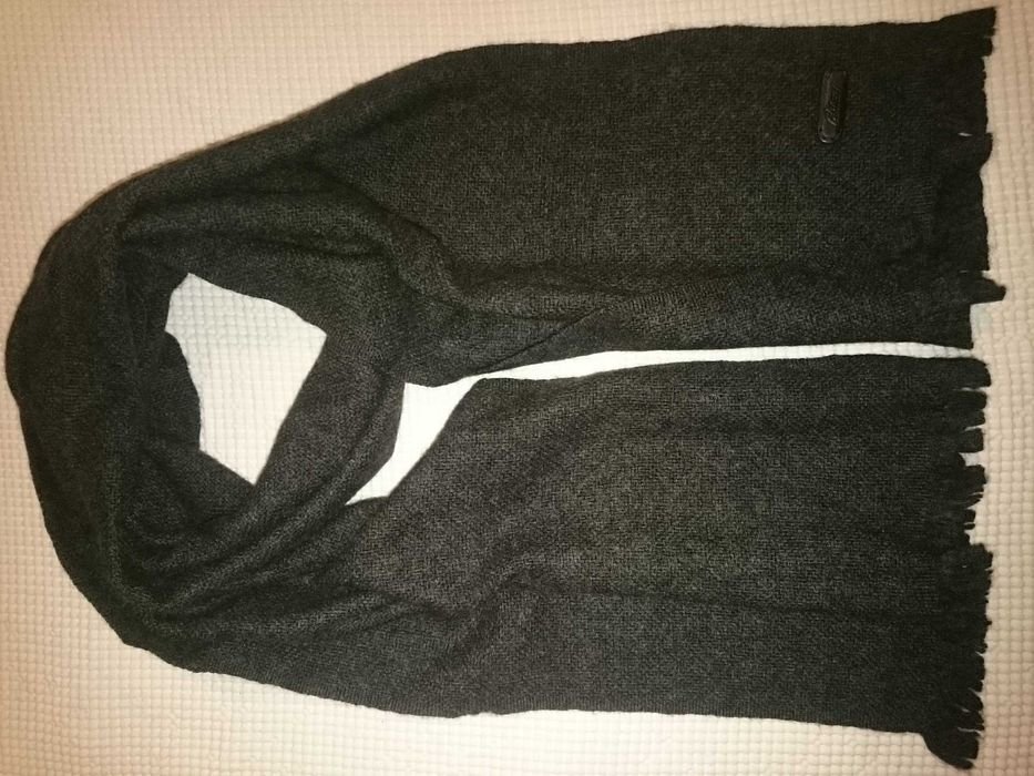 Унисекс Brioni Шарф Чёрный Кашемир