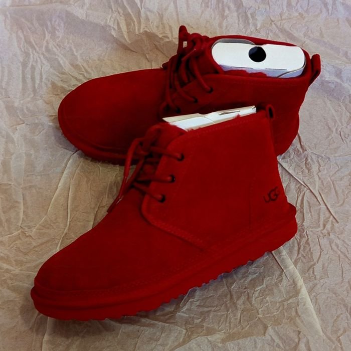 Women Ugg Boots Red 37