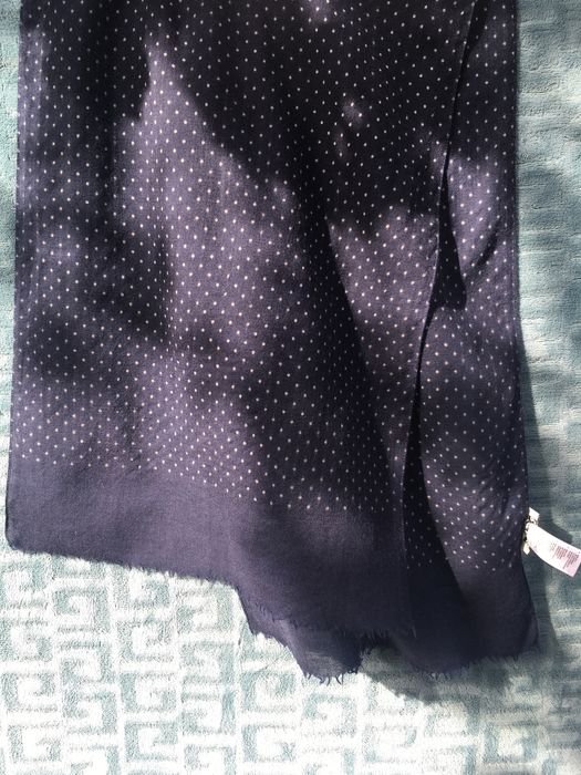 Unisex REISS Sciarpa Blu Navy Lana Cashmere