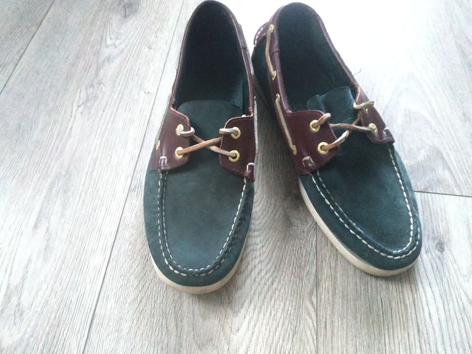 Homme Sebago Docksides Marron Cuir 44,5