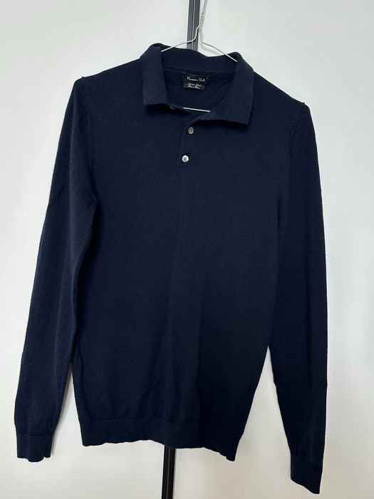 Homme Massimo Dutti Pull Bleu Marine 36