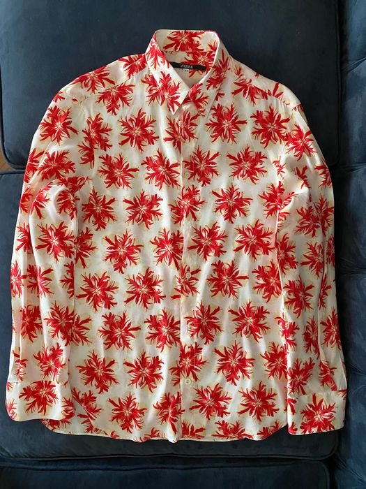 Uomo Gianfranco Ferre Camicia Arancione Viscosa 38