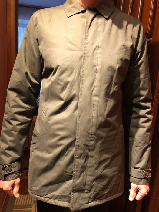 Men French Connection Trench Coat Dark Olive 38