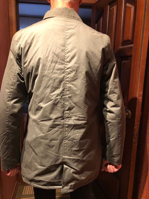 Men French Connection Trench Coat Dark Olive 38