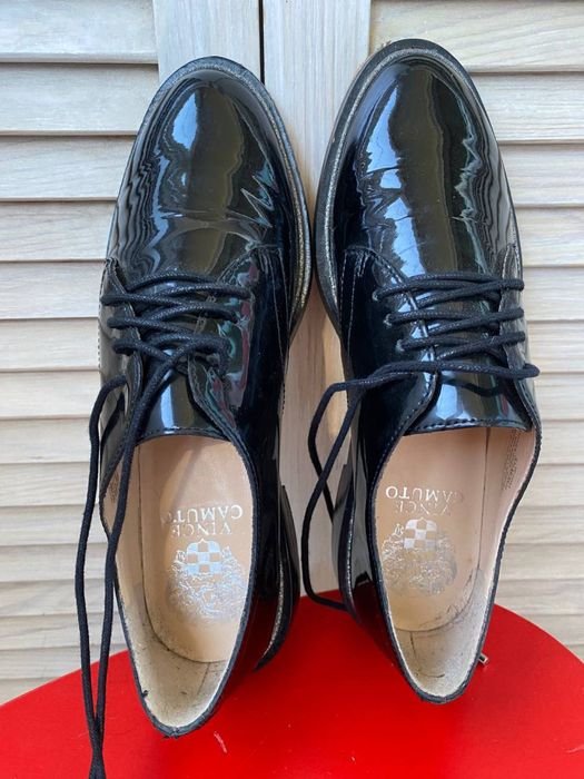 Женские Vince Camuto Туфли Чёрные Кожа 35-35,5