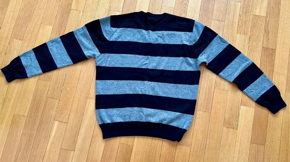 Uomo Gant Maglione Grigio Lana 40