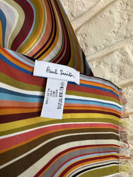 Унисекс Paul Smith Шарф Шёлк